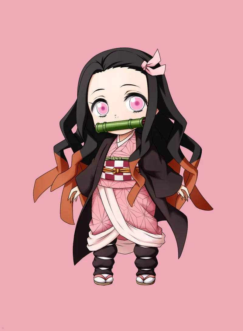 hình ảnh nezuko chibi 29