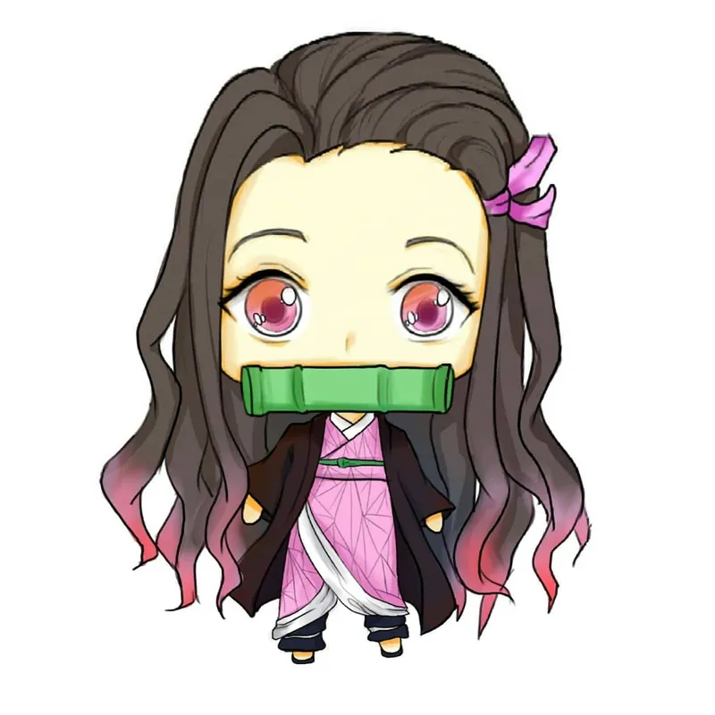 hình ảnh nezuko chibi 30