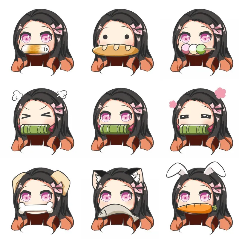 hình ảnh nezuko chibi 38