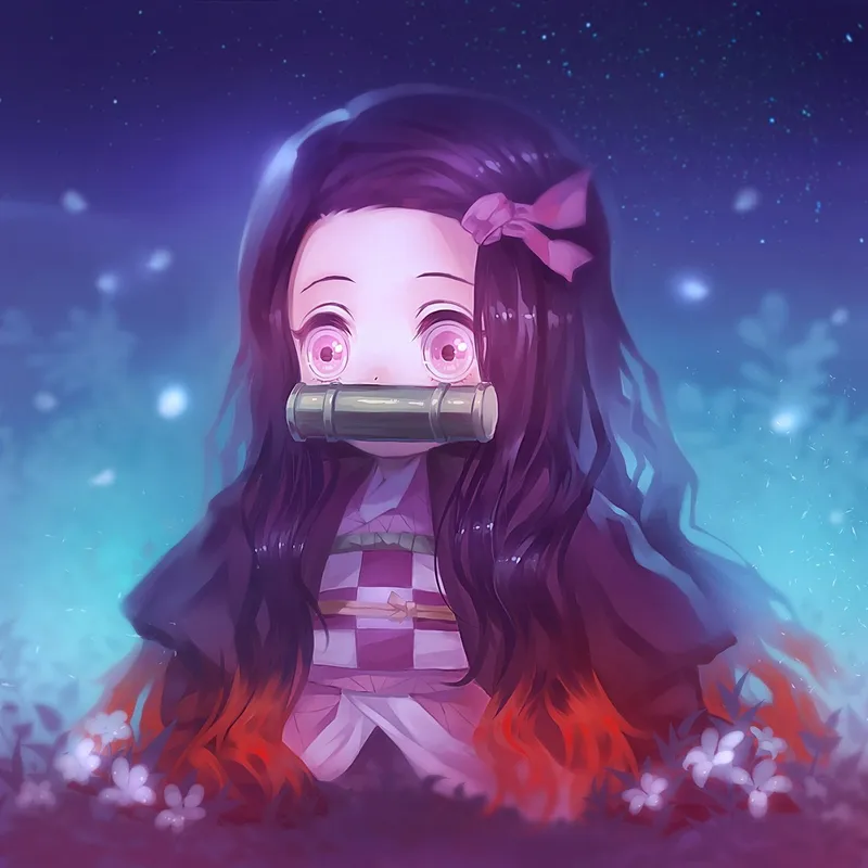 hình ảnh nezuko chibi 40