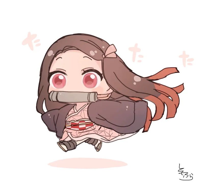 hình ảnh nezuko chibi 42