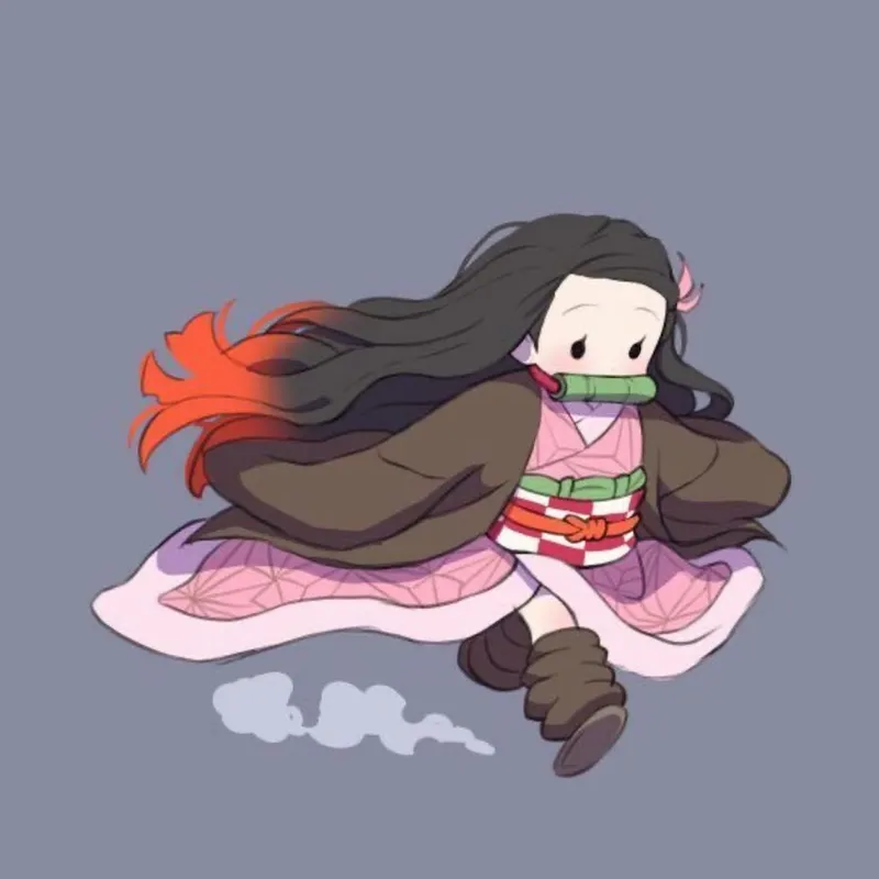 hình ảnh nezuko chibi 45