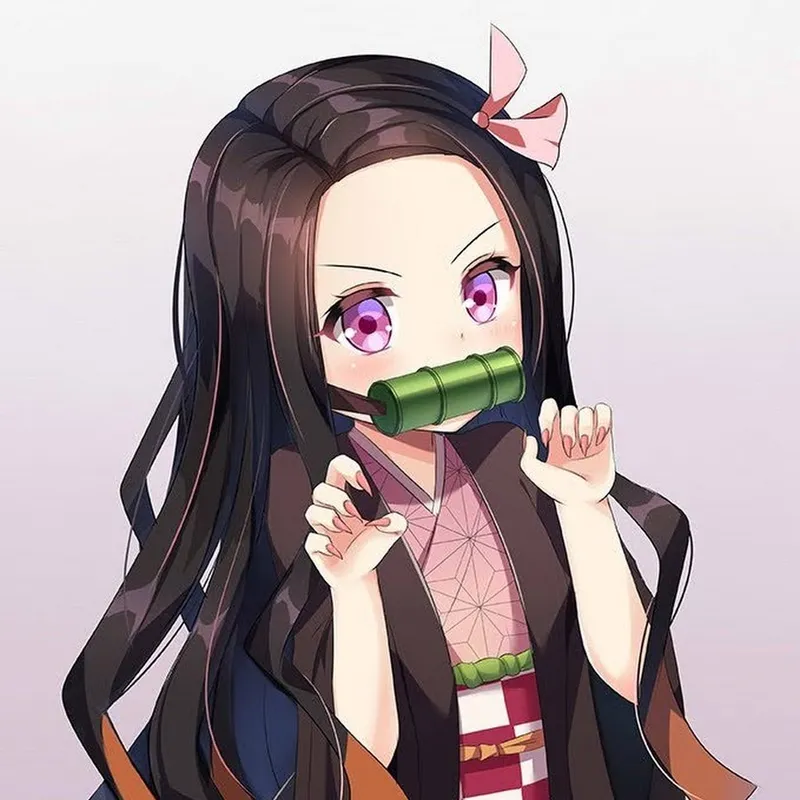 hình ảnh nezuko chibi 46