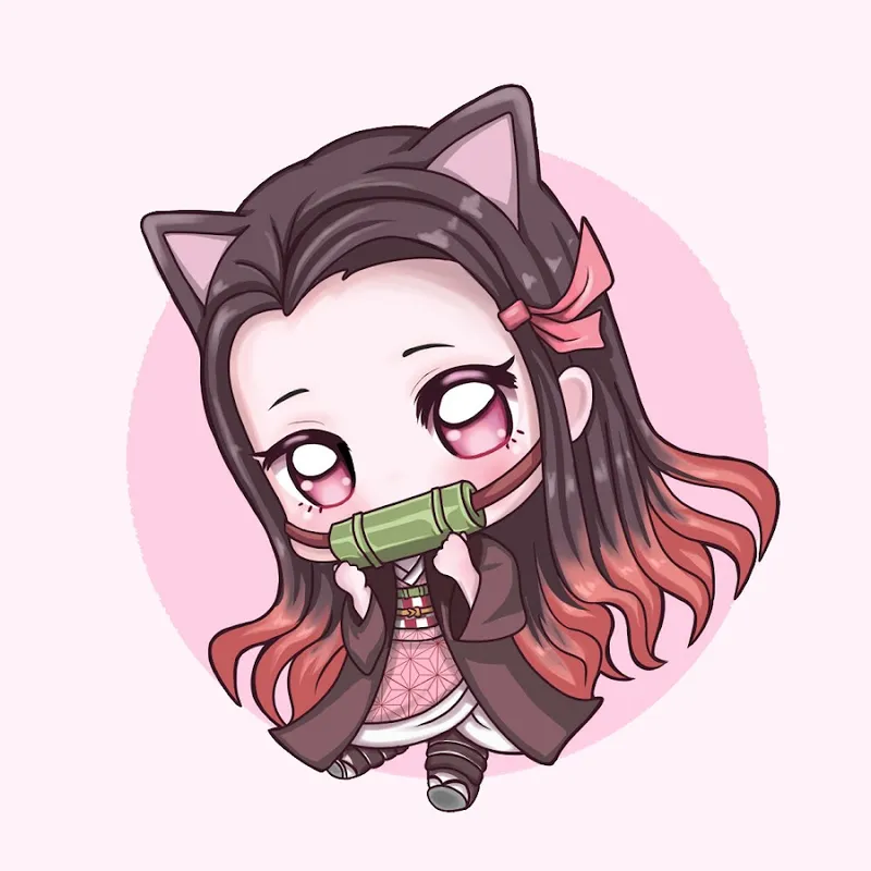 hình ảnh nezuko chibi 48