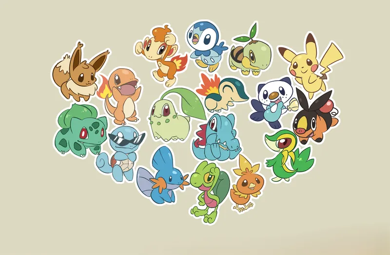 hình ảnh pokemon chibi 14