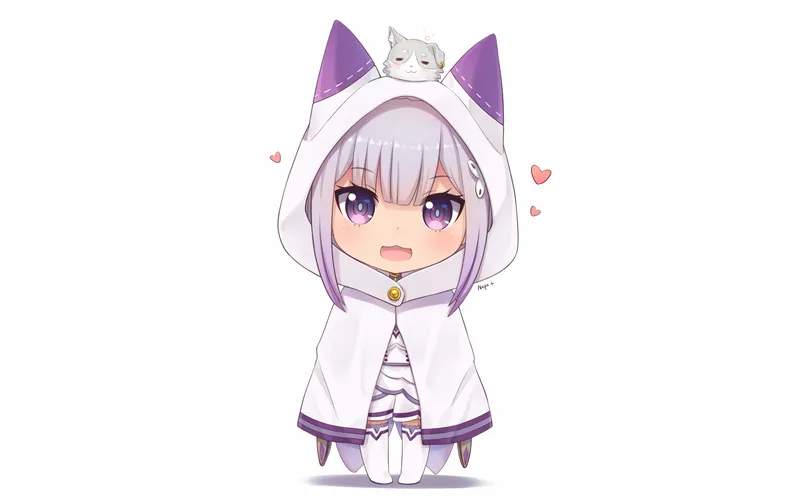 Hình nền anime chibi dễ thương 31