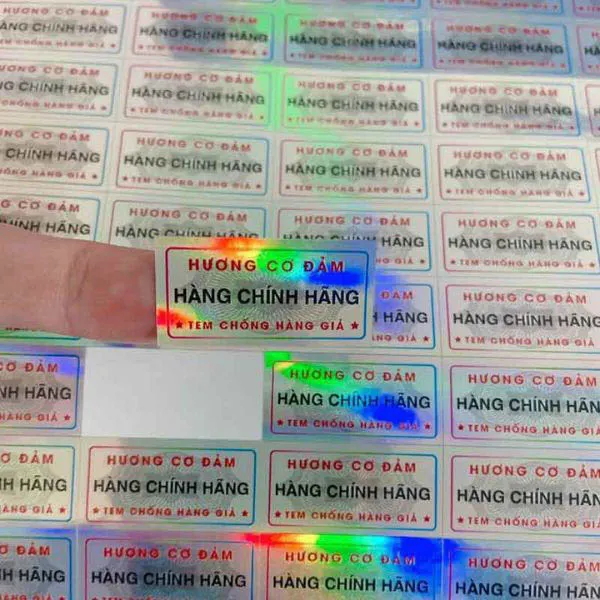 Kỹ thuật in tem 7 màu hologram