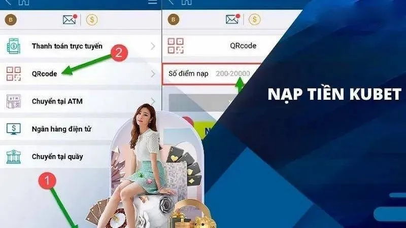 Hướng dẫn nạp tiền Kubet siêu tốc