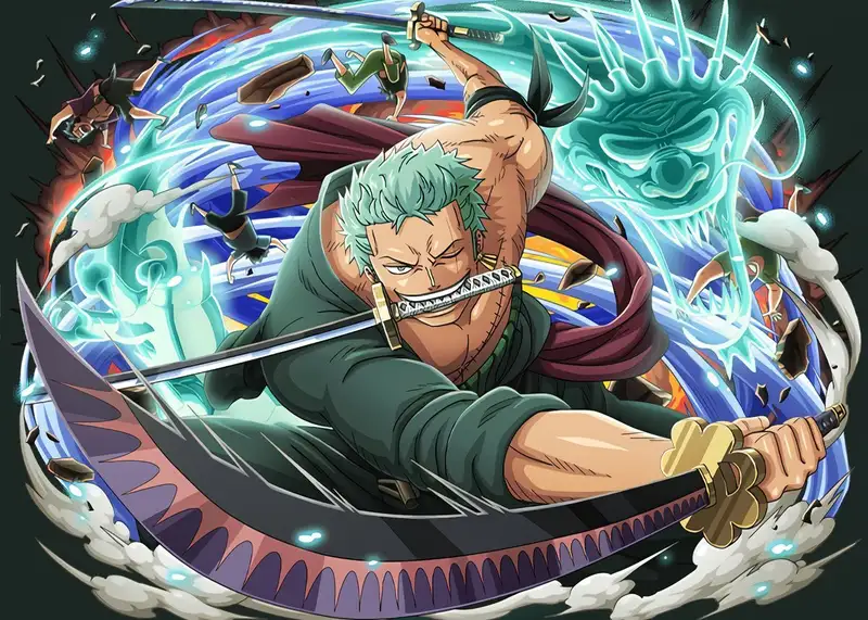 Hình ảnh Roronoa Zoro sắc nét đầy ấn tượng