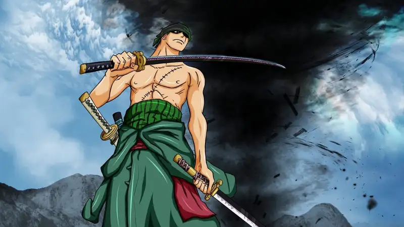 Khám phá hình ảnh Roronoa Zoro với phong cách mạnh mẽ