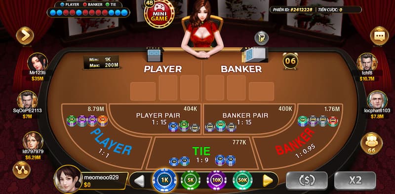 Khám phá giao diện và tính năng nổi bật của Baccarat Hit Club