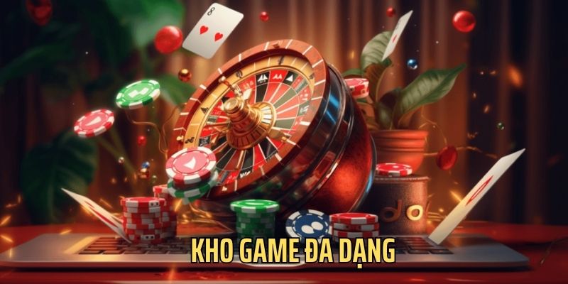 Sảnh Casino sở hữu kho game đa dạng