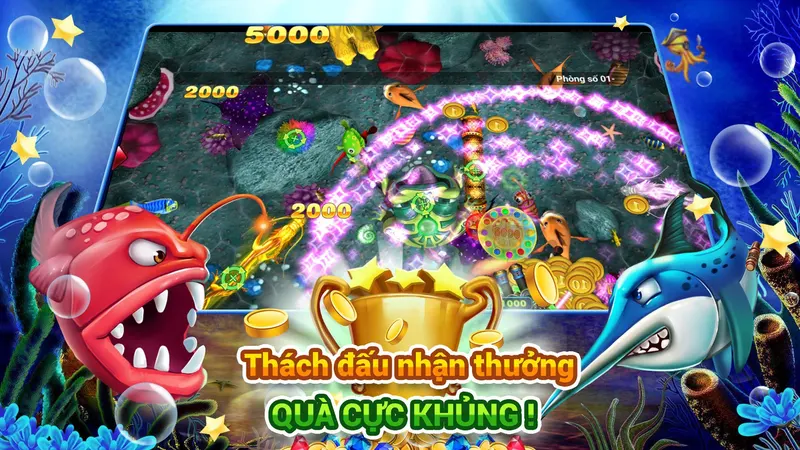 Game bắn cá săn boss khủng tại Zbet100