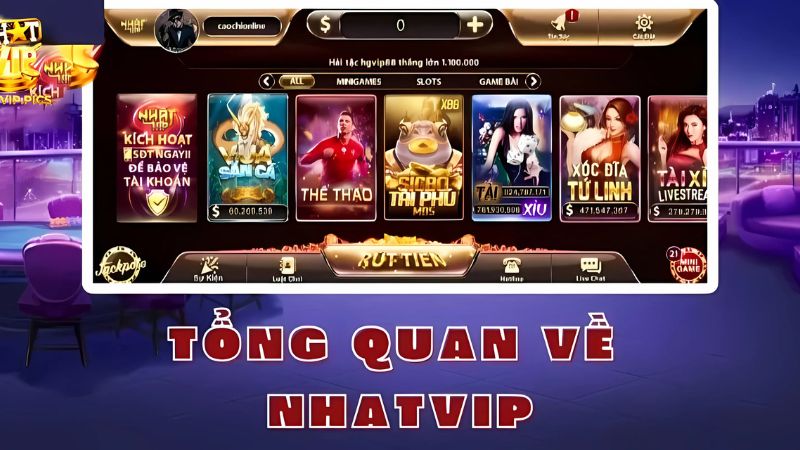 Giới thiệu về Nhatvip – Cổng game giải trí hàng đầu Việt Nam